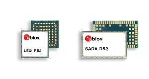 u-blox推出专为工业应用所设计的SARA-R52和LEXI-R52系列,采用第二代UBX-R5晶片,具有最隹化效能,并且无需额外元件。