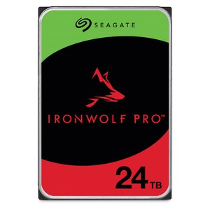 Seagate IronWolf Pro 24TB 专为全天候作业设计,兼顾高效能、可靠性及稳定性。