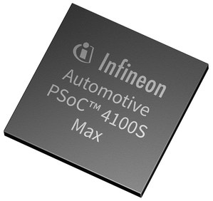 英飛凌車規級 PSoC 4100S Max 系列微控制器具有快閃記憶體高密度、通用輸入輸出介面、CAN-FD 和硬體安全性,透過第五代 CAPSENSE技術提高10 倍靈敏度