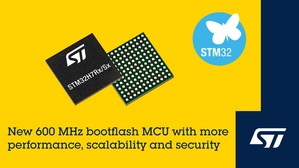 意法半導體新款STM32H7R/S微控制器將嵌入式應用性能提升水準,適用於新一代智慧工廠、建築、基礎建設和健康監測設備。