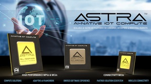 Astra AI原生物联网平台包括高度整合的Linux和Android SoC 和开发套件,针对消费性、企业和工业应用最隹化,提供「开箱即用」的边缘AI体验。