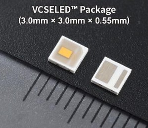 ROHM推出融合VCSEL和LED特點於一身的紅外光源VCSELED,光源的溫度依賴性低、廣角發光且光線均勻,有助提升汽車駕駛輔助技術