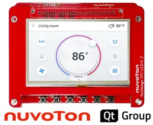 新唐科技与Qt Group深化合作,扩展新唐科技人机介面(HMI)平台支援「Qt for MCUs」图形开发架构。