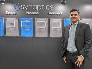 Synaptics資深副總裁暨智慧感測部門總經理兼策略長 Satish Ganesan表示,Astra AI原生物聯網平台本身建構是為AI設計的,而非改善處理器效能。(攝影 / 陳復霞)