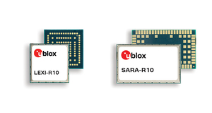 LEXI-R10系列為全球最小的 LTE Cat 1bis模組,包含一款支援全球連網功能的新產品。新SARA-R10 系列可提供從既有 2G/3G 設計輕鬆升級的途徑。