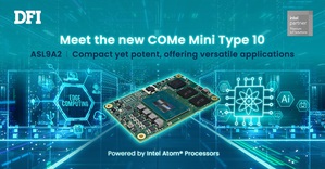 友通推出搭載Intel Atom x7000RE系列處理器的COM Express Mini Type 10模組,ASL9A2設計用於嚴苛環境中的強大設備端AI,讓開發者可增強AIoT的邊緣應用。