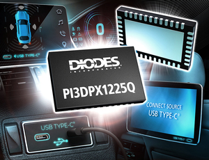 Diodes推出10Gbps符合汽車規格的主動交叉多工器,可為智慧座艙和後座娛樂系統提供低延遲、高訊號完整性的連接功能。