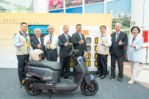 台灣中油推出最新研發專利軟碳負極材料導入MIT電池 首度在台南市提供電動機車換電服務