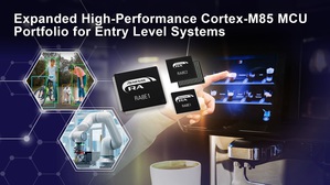 瑞薩電子RA8E1和RA8E2系列微控制器(MCU)具有核心效能,簡化的功能集可降低成本,以滿足價值導向市場的需求 。