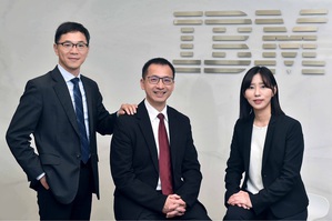 台灣 IBM 技術長莊士逸(中)