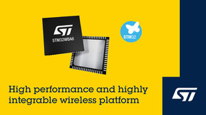 意法半導體全新STM32WBA6無線微控制器整合更多功能與效能,兼具電源效率