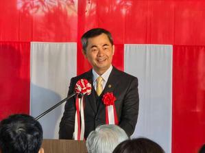 家登精密董事長邱銘乾主持家登久留米廠動土儀式,圖二為家登久留米廠動土典禮合影。