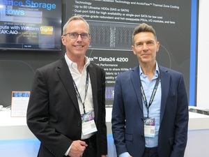 Western Digital 亚太地区和日本行销销售??总裁Stefan Mandl(右)、产品管理暨消费者体验资深总监Scott Hamilton(左)