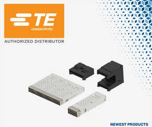贸泽即日起供货适用於资料中心和网路应用的全新TE Connectivity QSFP 112G SMT连接器
